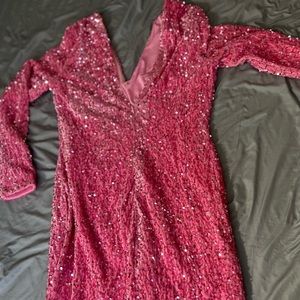 Fashion nova dress with sparkles brand new with tags